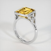 4.66 Ct. Gemstone Ring, 14K White Gold 2