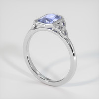 1.20 Ct. Sapphire Ring, 14K White Gold 2