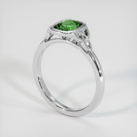 1.51 Ct. Sapphire Ring, 14K White Gold 2