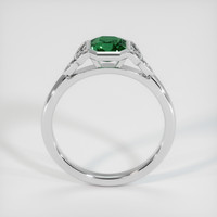 1.07 Ct. Bluish Green Sapphire Ring, 14K White Gold 3