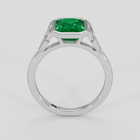 1.72 Ct. Emerald Ring, 18K White Gold 3