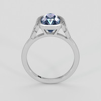 2.28 Ct. Bi Color Tanzanite Ring, 18K White Gold 3
