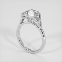 2.05 Ct. Gemstone Ring, 18K White Gold 2