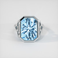 10.48 Ct. Gemstone Ring, 18K White Gold 1
