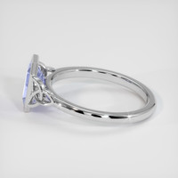 1.20 Ct. Sapphire Ring, 18K White Gold 4