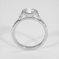 1.45 Ct. White Sapphire Ring, 18K White Gold 3