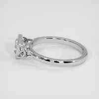 1.45 Ct. White Sapphire Ring, 18K White Gold 4