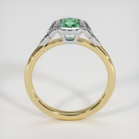 0.63 Ct. Gemstone Ring, 14K White & Yellow 3