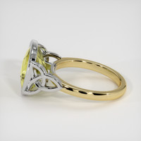 4.55 Ct. Gemstone Ring, 14K White & Yellow 4