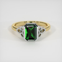 1.43 Ct. Gemstone Ring, 14K White & Yellow 1