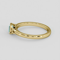 0.34 Ct. Bluish Green Grandidierite Ring, 10K Yellow Gold 4