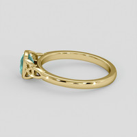 0.69 Ct. Green Grandidierite Ring, 10K Yellow Gold 4