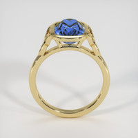 3.81 Ct. Bi Color Sapphire Ring, 10K Yellow Gold 3