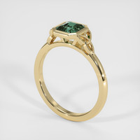 1.02 Ct. Bi Color Sapphire Ring, 10K Yellow Gold 2