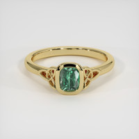 0.63 Ct. Gemstone Ring, 14K Yellow Gold 1