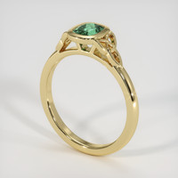 0.63 Ct. Gemstone Ring, 14K Yellow Gold 2