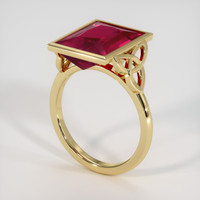 4.84 Ct. Gemstone Ring, 14K Yellow Gold 2