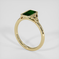 1.49 Ct. Tsavorite Garnet Ring, 14K Yellow Gold 2