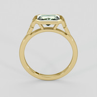 1.17 Ct. Bluish Green Sapphire Ring, 14K Yellow Gold 3