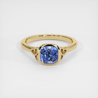 2.24 Ct. Sapphire Ring, 14K Yellow Gold 1