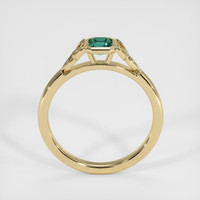 0.41 Ct. Sapphire Ring, 14K Yellow Gold 3