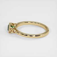 0.41 Ct. Sapphire Ring, 14K Yellow Gold 4
