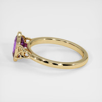2.06 Ct. Sapphire Ring, 14K Yellow Gold 4