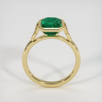 2.61 Ct. Emerald Ring, 18K Yellow Gold 3