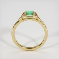 1.04 Ct. Emerald Ring, 18K Yellow Gold 3