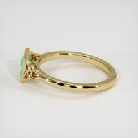 1.04 Ct. Emerald Ring, 18K Yellow Gold 4