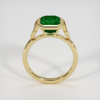 2.76 Ct. Emerald Ring, 18K Yellow Gold 3