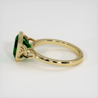 2.76 Ct. Emerald Ring, 18K Yellow Gold 4