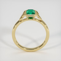 1.14 Ct. Emerald Ring, 18K Yellow Gold 3