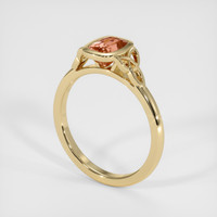 1.59 Ct. Sapphire Ring, 18K Yellow Gold 2