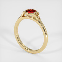 Ruby Ring 0.40 Ct., 18K Yellow Gold Preview