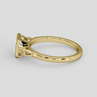 1.17 Ct. Bluish Green Sapphire Ring, 18K Yellow Gold 4