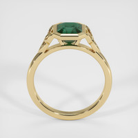 1.58 Ct. Green Sapphire Ring, 18K Yellow Gold 3