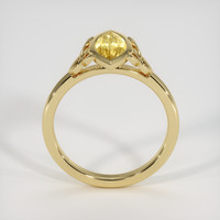1.33 Ct. Yellow Sapphire Ring, 18K Yellow Gold 3