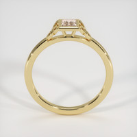 0.35 Ct. Sapphire Ring, 18K Yellow Gold 3