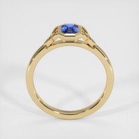 0.46 Ct. Sapphire Ring, 18K Yellow Gold 3