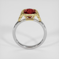 2.49 Ct. Red Spinel Ring, 14K Yellow & White 3