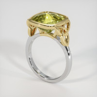 4.55 Ct. Gemstone Ring, 14K Yellow & White 2