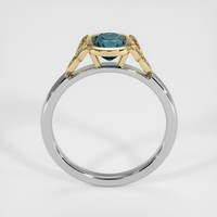0.94 Ct. Sapphire Ring, 14K Yellow & White 3