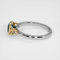 0.94 Ct. Sapphire Ring, 18K Yellow & White 4