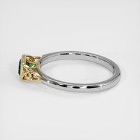 0.41 Ct. Sapphire Ring, 18K Yellow & White 4