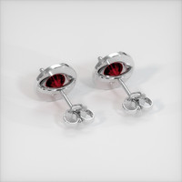1.15 Ct.Tw. Ruby Earrings, Platinum 950 4