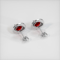 <span>1.50</span>&nbsp;<span class="tooltip-light">Ct.Tw.<span class="tooltiptext">Total Carat Weight</span></span> Ruby Earrings, Platinum 950 4