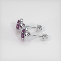 <span>0.57</span>&nbsp;<span class="tooltip-light">Ct.Tw.<span class="tooltiptext">Total Carat Weight</span></span> Gemstone Earrings, 14K White Gold 3