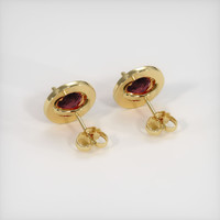 <span>2.44</span>&nbsp;<span class="tooltip-light">Ct.Tw.<span class="tooltiptext">Total Carat Weight</span></span> Gemstone Earrings, 14K Yellow Gold 4