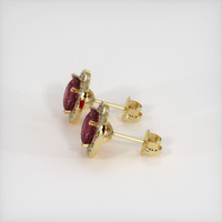 4.53 Ct.Tw. Gemstone Earrings, 18K Yellow Gold 3